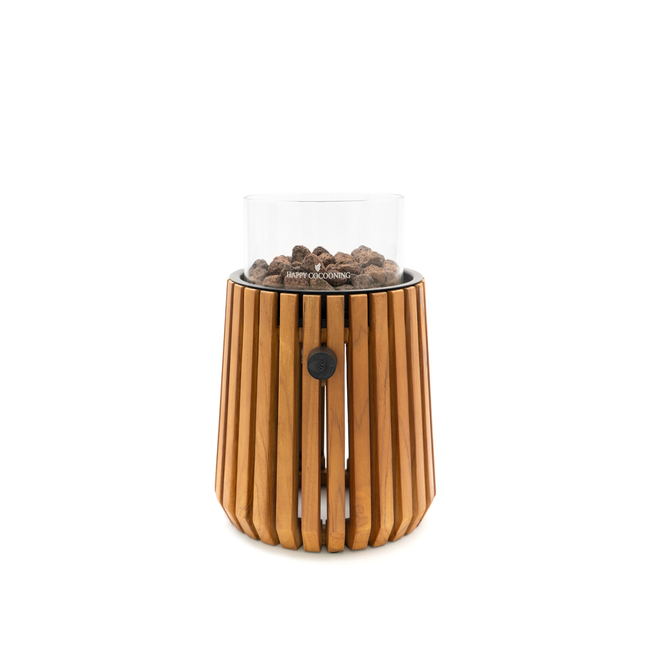 Happy Cocooning Lumi Lagune Teak Table Burner