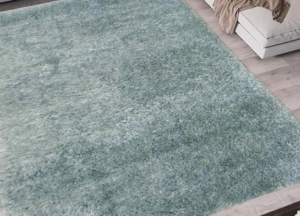 Lagom Duck Egg Blue Shaggy Rug