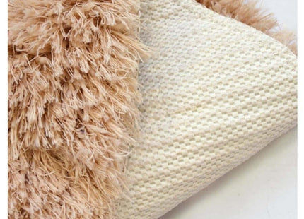 Soft Washable Beige Shaggy Rug | SA-02
