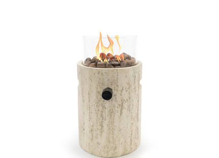 Happy Cocooning Lumi Stone Travertine Table Burner