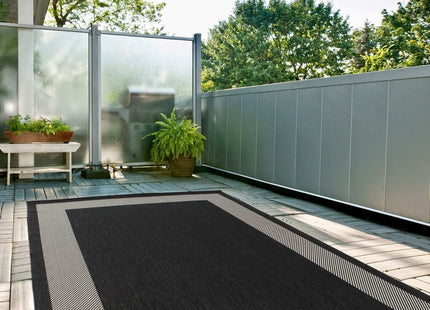 Ecology Outdoor Rug Black | 200bl