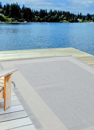 Ecology Outdoor Rug Grey | 200g