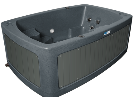 RotoSpa DuoSpa S240 Pro – 4 Person Premium Plug & Play Hot Tub with WiFi, LED Lighting & 24 Hydrotherapy Jets