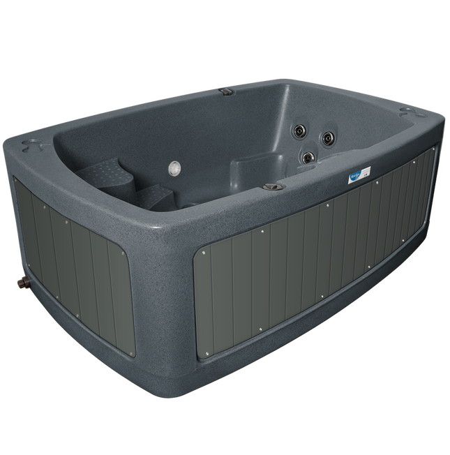 RotoSpa DuoSpa S240 Pro – 4 Person Premium Plug & Play Hot Tub with WiFi, LED Lighting & 24 Hydrotherapy Jets