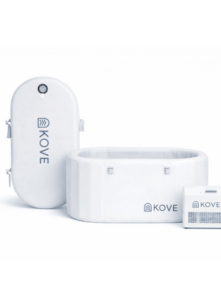 KOVE Pro Ice Bath – Premium Reclined Cold Plunge - Full Body Immersions - 450L (Chiller Compatible)