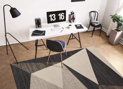 Tokyo Geo Blue Rug