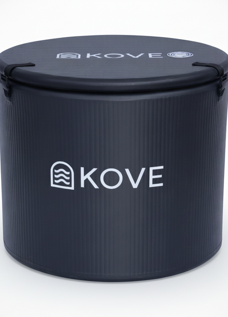 KOVE Core Ice Bath – Premium Upright Cold Plunge - Full Body Immersions - 450L (Chiller Compatible)