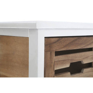 Portsmouth Natural and White Wooden 3 Drawer Chest