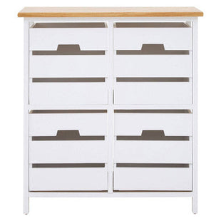 Newport White Wooden 4 Drawer Chest