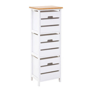 Newport White Wooden 3 Drawer Chest