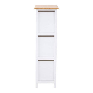 Newport White Wooden 3 Drawer Chest