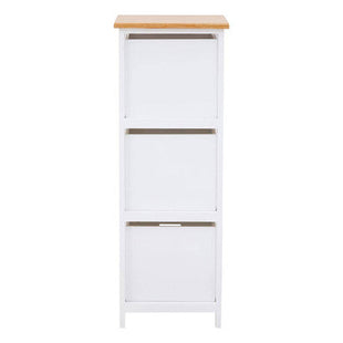 Newport White Wooden 3 Drawer Chest
