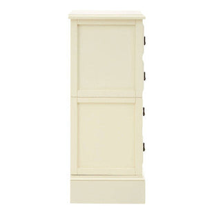 Florence Ivory Wooden 4 Drawer Chest