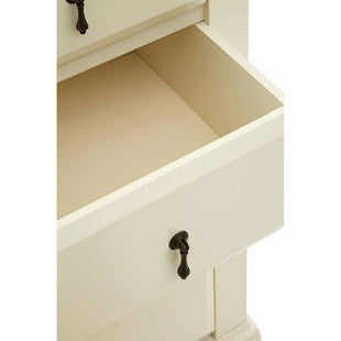 Florence Ivory Wooden 4 Drawer Chest