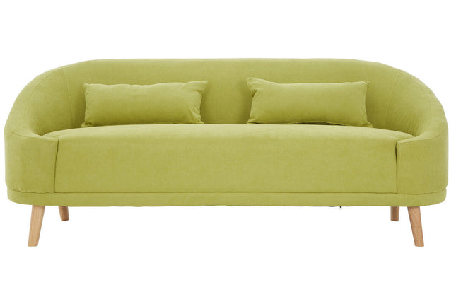 Holland Green Linen 2 Seater Sofa