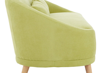 Holland Green Linen 2 Seater Sofa