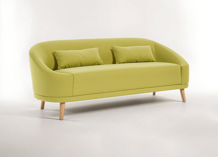 Holland Green Linen 2 Seater Sofa