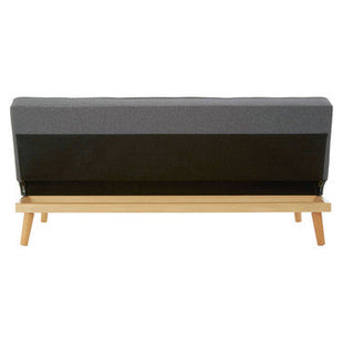 Stockholm Grey Linen 3 Seater Sofa Bed