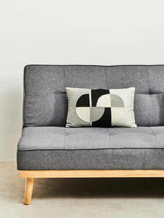 Stockholm Grey Linen 3 Seater Sofa Bed