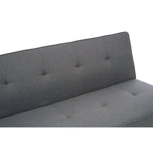 Stockholm Grey Linen 3 Seater Sofa Bed