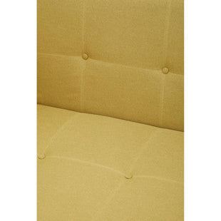 Hansa Hagen Olive Linen Corner Sofa Bed