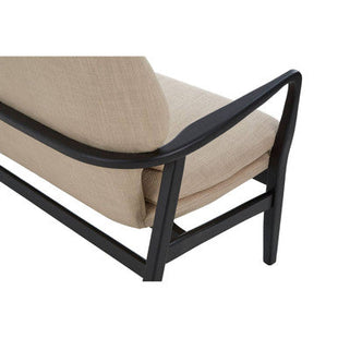 Stockholm Beige Fabric 2 Seater Sofa