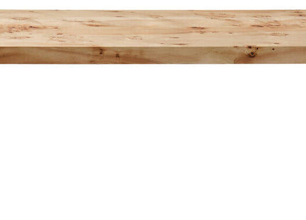 Mota Natural Burl Wood Curved Coffee Table