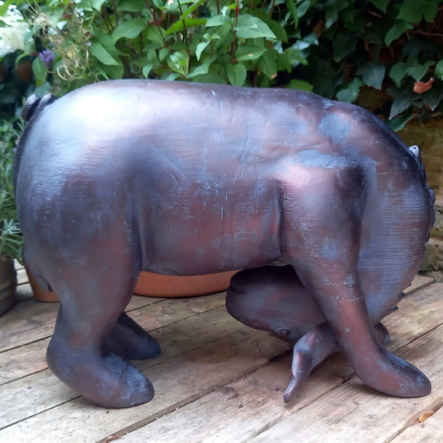 Eeyore Garden Sculpture – 50cm, Antique Bronze