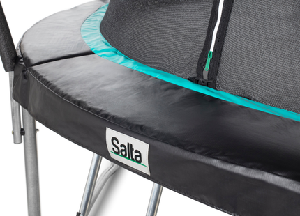 12ft Salta Cosmos Round Trampoline with Enclosure