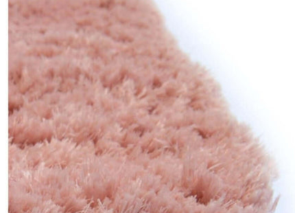 Soft Washable Pink Shaggy Rug | SA-07