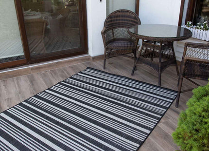 Ecology Outdoor Rug Black | 300bl