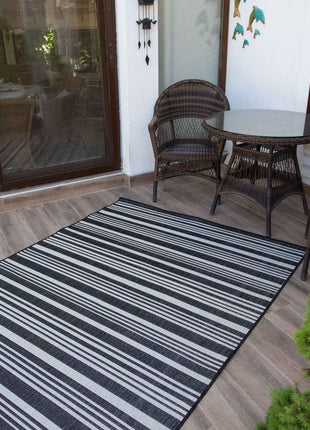 Ecology Outdoor Rug Black | 300bl