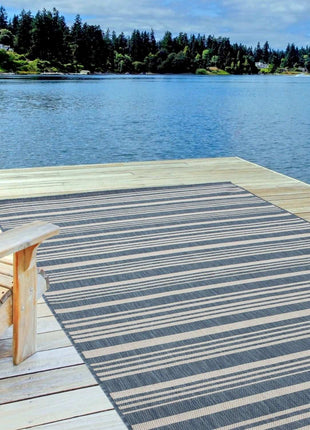 Ecology Outdoor Rug Blue | 300blu