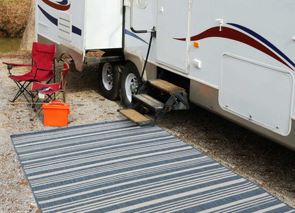 Ecology Outdoor Rug Blue | 300blu