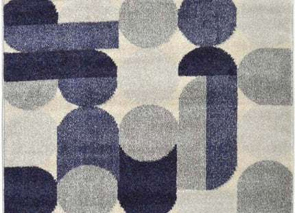 Villa Blue Abstract Rug