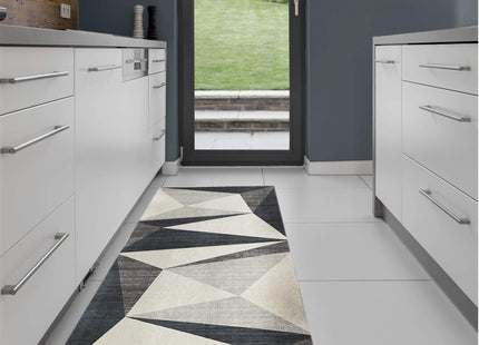 Tokyo Geo Blue Rug