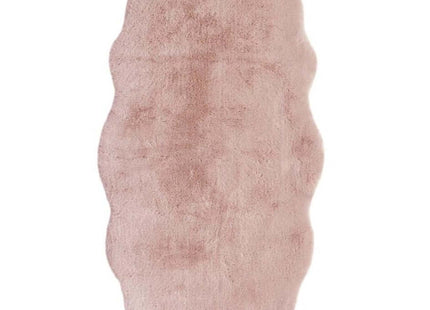 Luxury Pink Faux Fur Rug