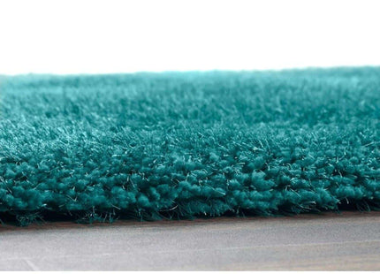 Chicago Dark Teal Shaggy Rug