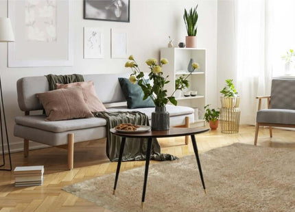 Lagom Natural Shaggy Rug