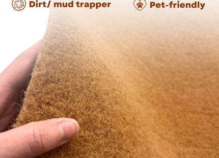 Non-Shed Synthetic Coir Large Rugs