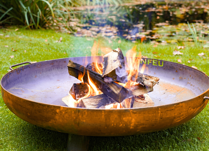 BonFeu BonBowl Plus 80cm Corten Steel Fire Bowl