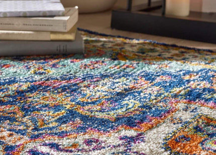 Granada Multicolour Vintage Rug | Emerald