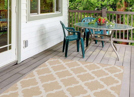 Ecology Outdoor Rug Beige | 400b