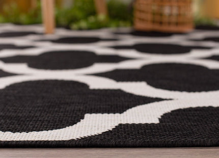 Ecology Outdoor Rug Black | 400B