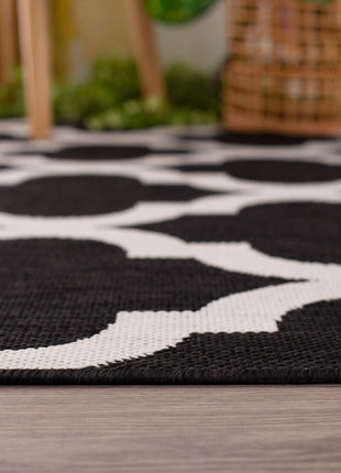 Ecology Outdoor Rug Black | 400B