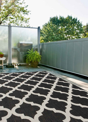 Ecology Outdoor Rug Black | 400B