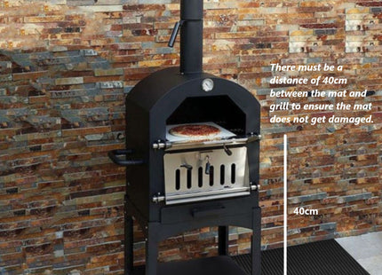 BBQ Floor Protection Mat - 150cm x 90cm