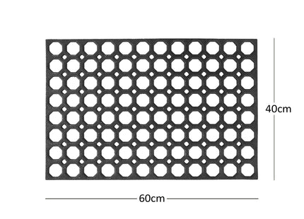 Heavy Duty Non Slip Rubber Ring Entrance Doormat