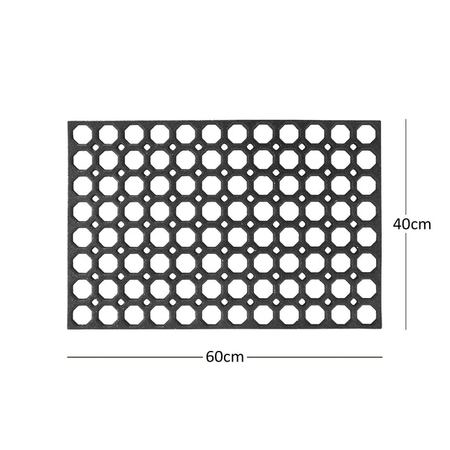 Heavy Duty Non Slip Rubber Ring Entrance Doormat
