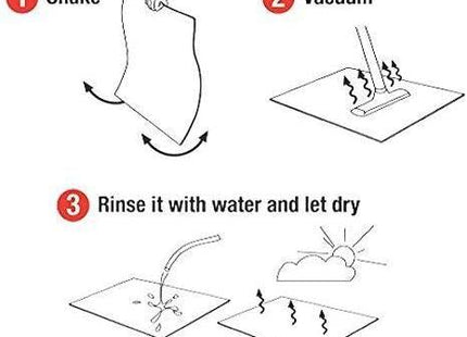 Indoor Dirt-Trapper Easy-Clean Door Mat - Fan Pattern